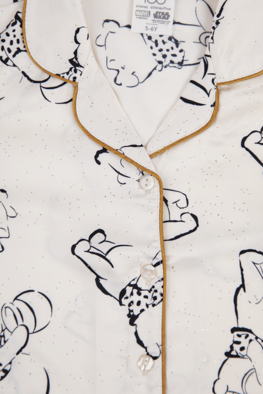 סט פיג'מת סאטן פו הדוב לילדות - MASHBIR//365