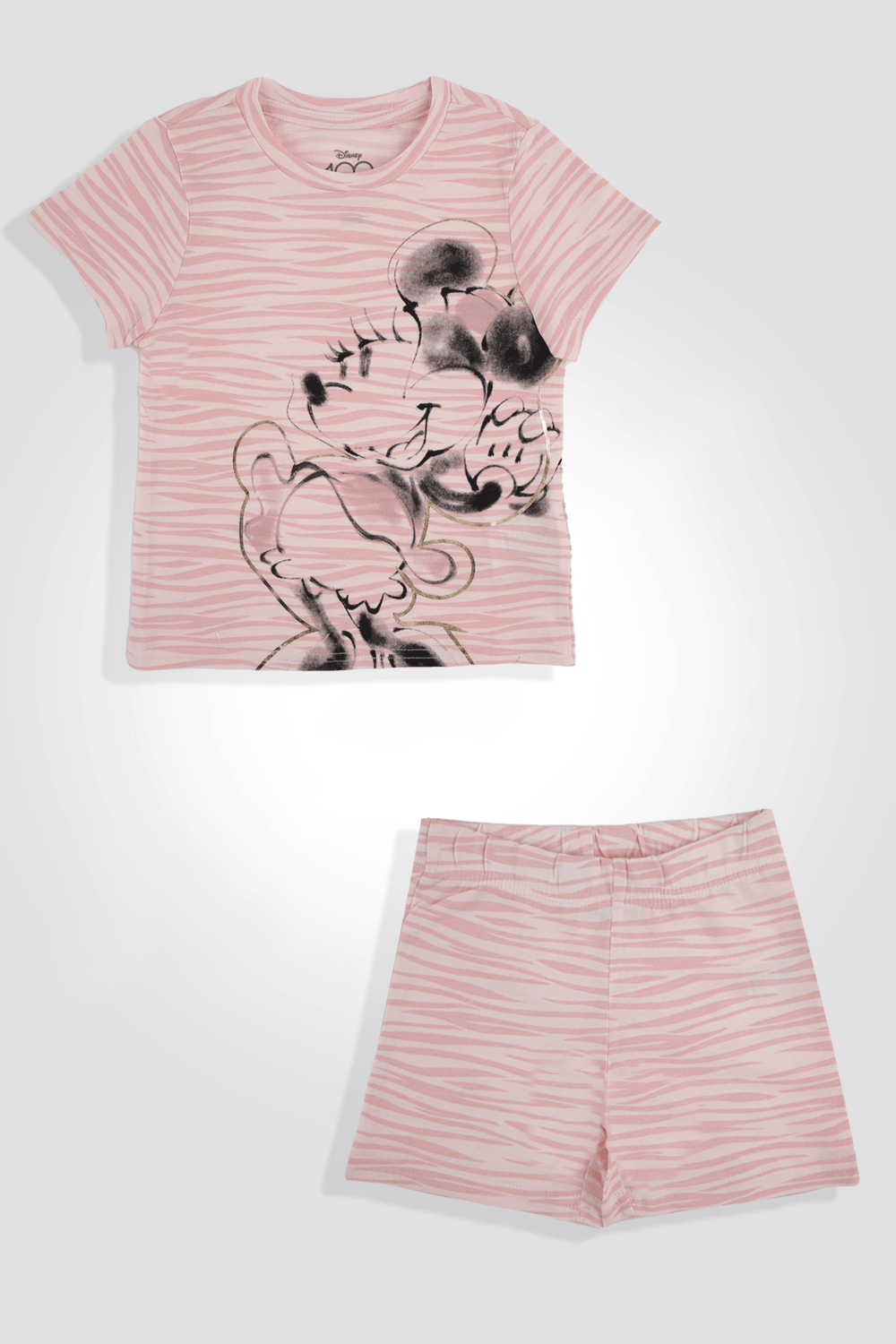 סט פיג’מה קצרה MINNIE לילדות - MASHBIR//365