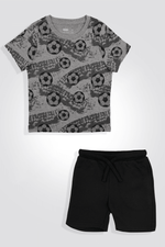 חליפת גן קצרה FOOTBALL לילדים - MASHBIR//365