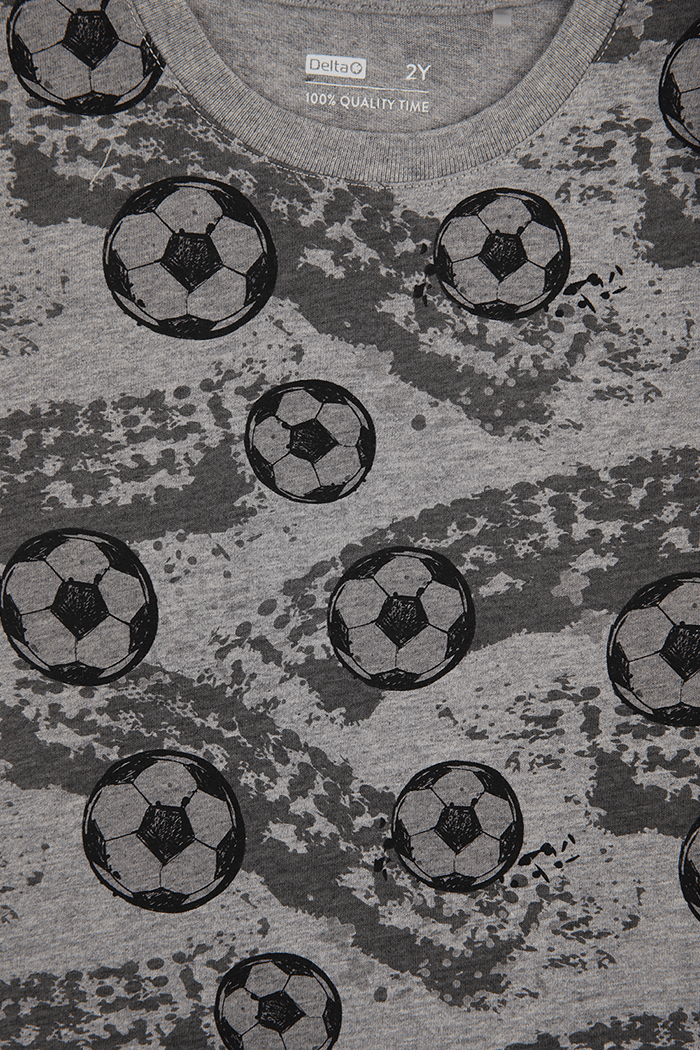 חליפת גן קצרה FOOTBALL לילדים - MASHBIR//365