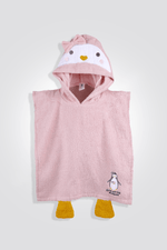 מגבת קפוצ'ון פינגווין לתינוקות - MASHBIR//365