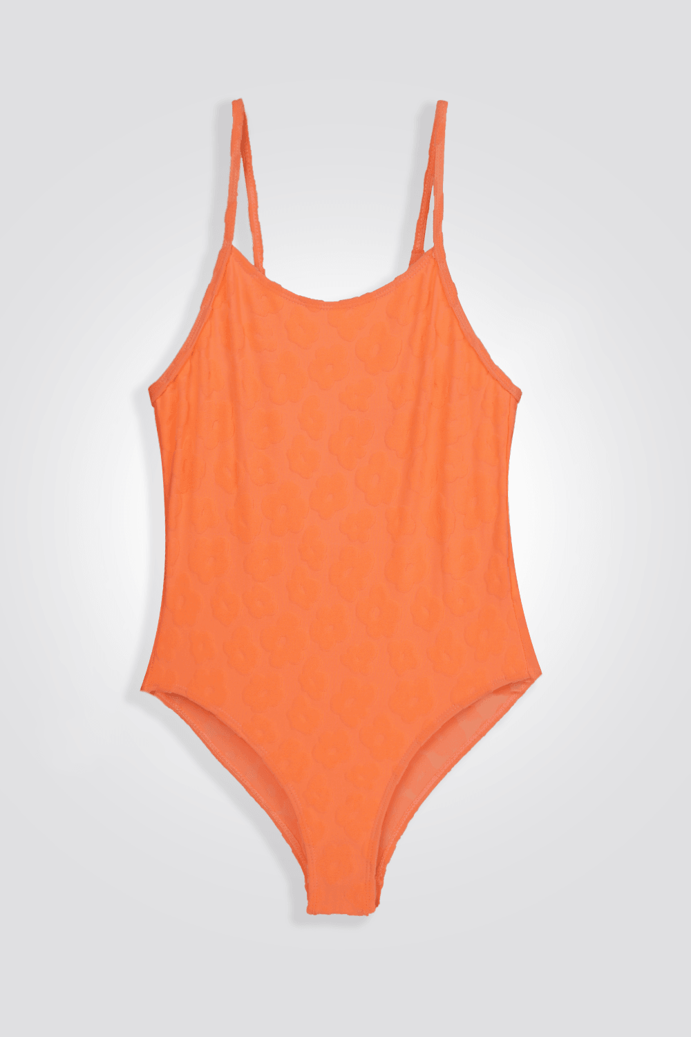 בגד ים שלם בצבע כתום לילדות - MASHBIR//365