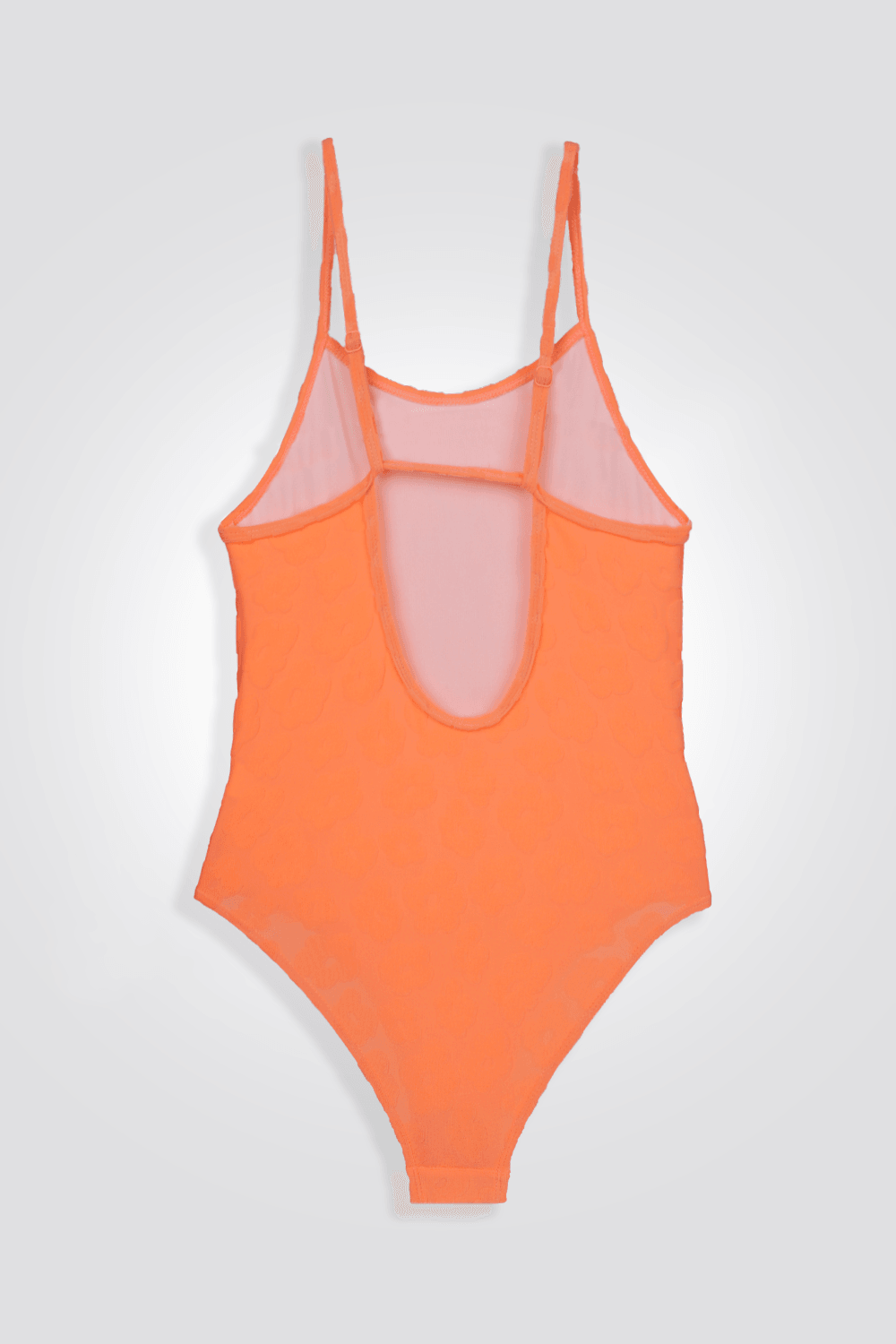 בגד ים שלם בצבע כתום לילדות - MASHBIR//365