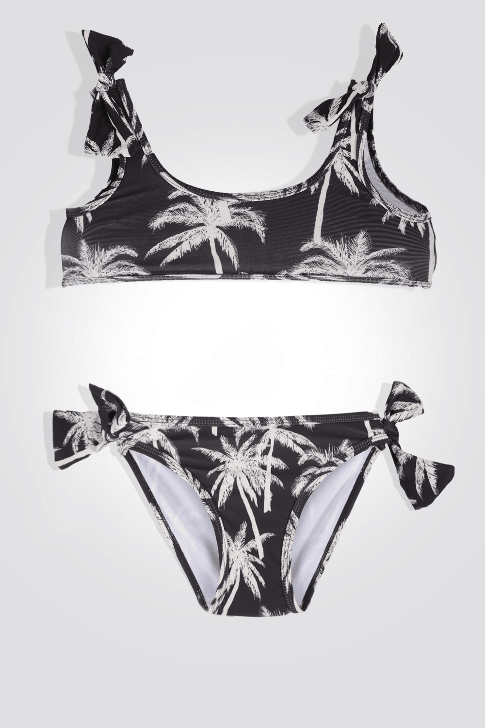 בגד ים 2 חלקים PALM בצבע אפור לילדות - MASHBIR//365