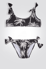 בגד ים 2 חלקים PALM בצבע אפור לילדות - MASHBIR//365