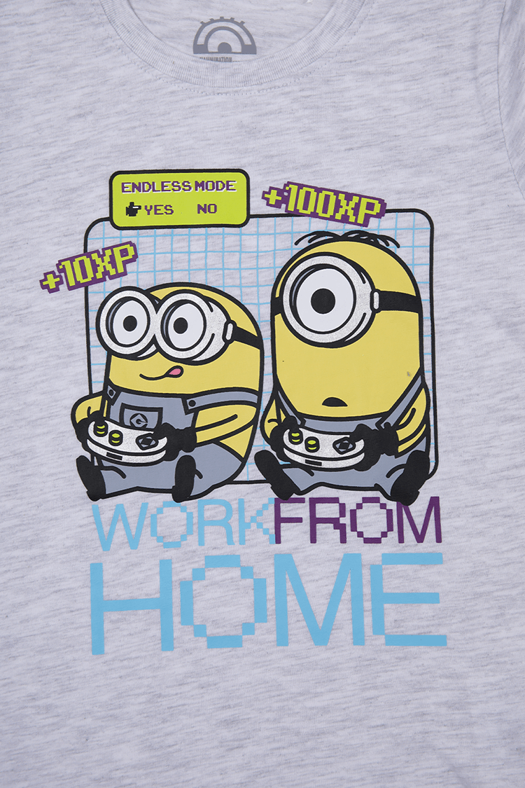 חליפת גן קצרה MINIONS לילדים - MASHBIR//365