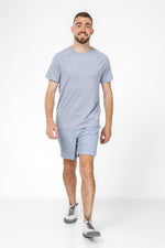 טישירט ACTIVE קצרה לגבר בצבע תכלת - MASHBIR//365