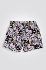 סט פיג’מה קצרה מבד כותנה SONIC בצבע לבן לילדות - MASHBIR//365