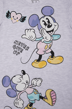 כותונת MICKEY בצבע אפור לילדות - MASHBIR//365