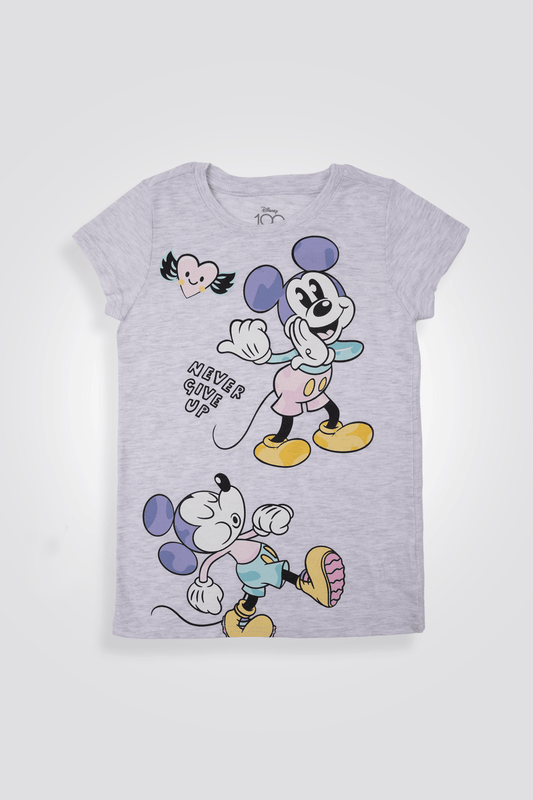 כותונת MICKEY בצבע אפור לילדות - MASHBIR//365