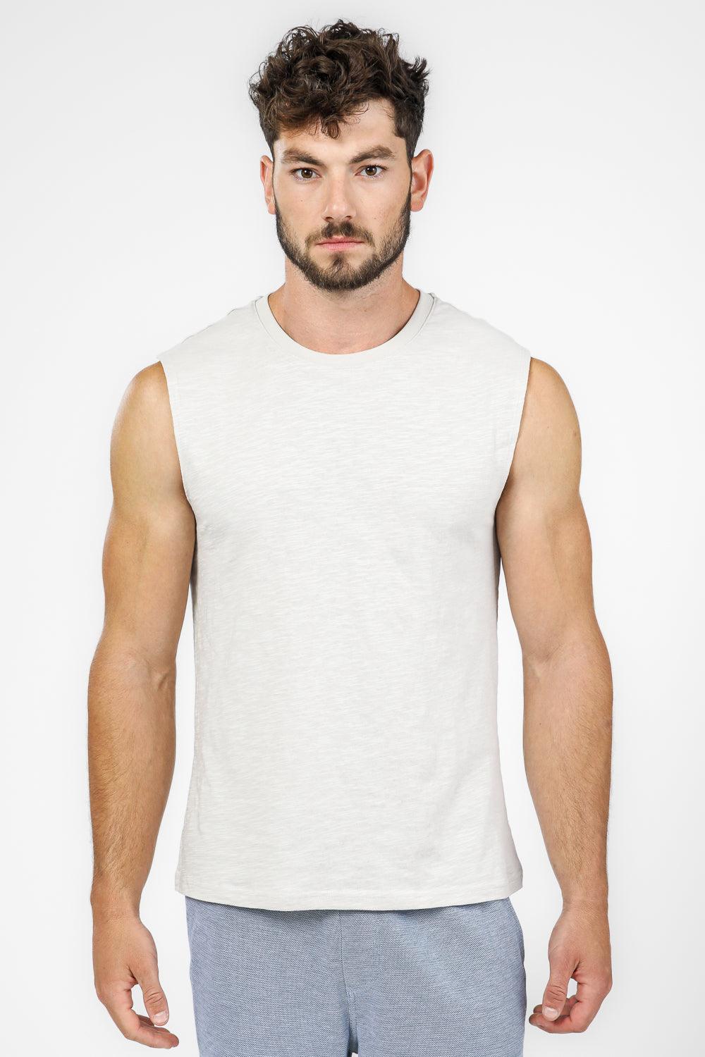 גופייה לגבר בצבע בז' - MASHBIR//365