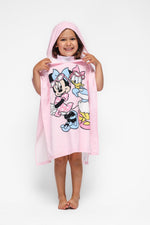 קפוצ’ון מגבת MINNIE בצבע ורוד לילדות - MASHBIR//365