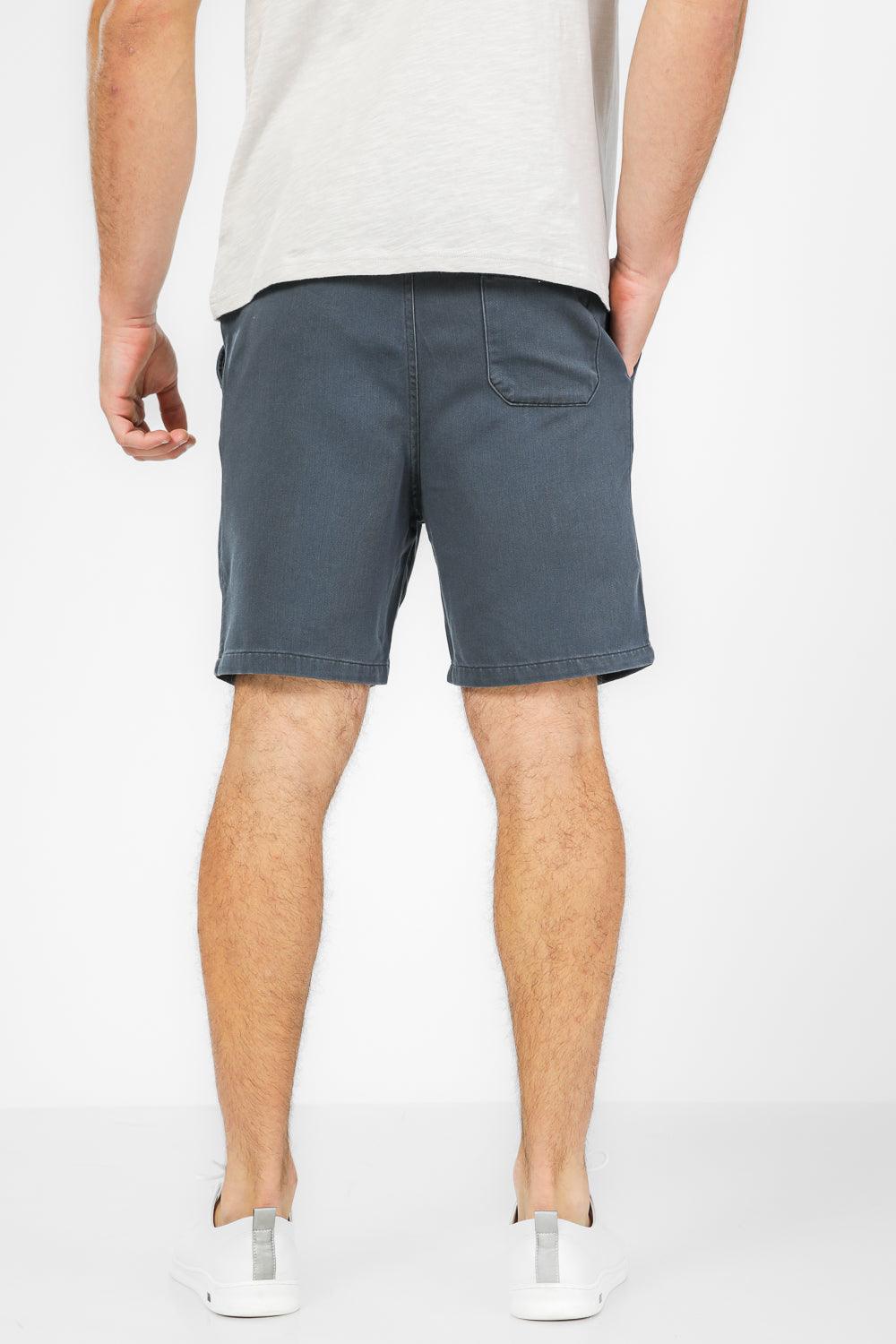 מכנסיים קצרים לגבר בצבע נייבי - MASHBIR//365