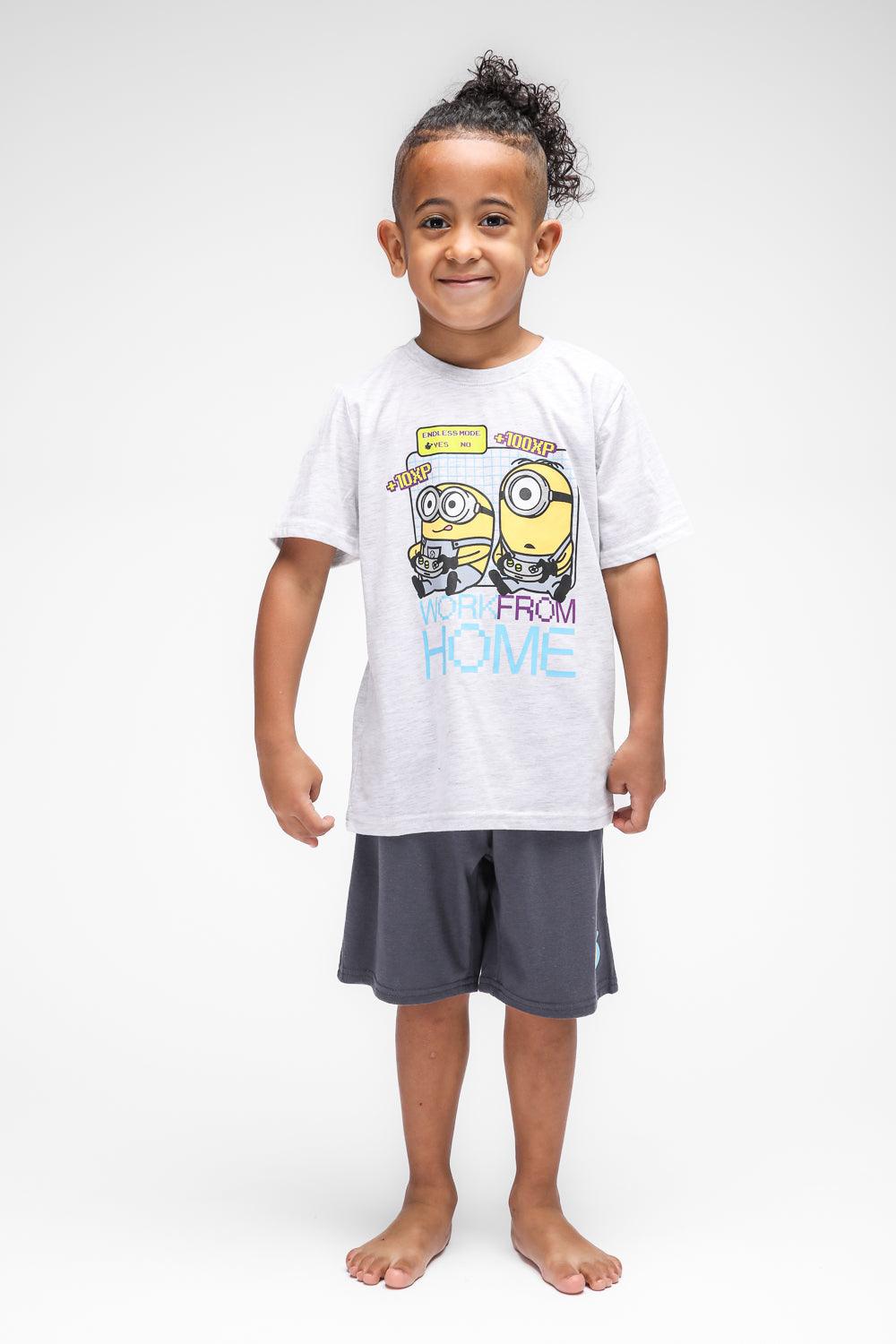 חליפת גן קצרה MINIONS לילדים - MASHBIR//365