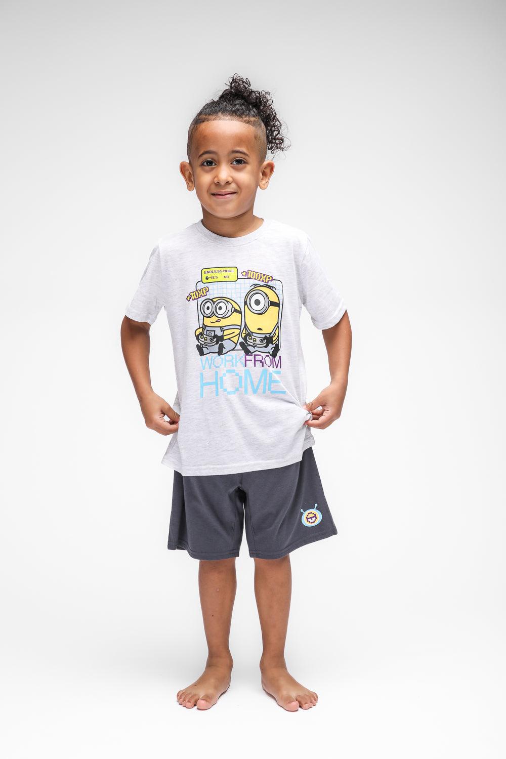 חליפת גן קצרה MINIONS לילדים - MASHBIR//365