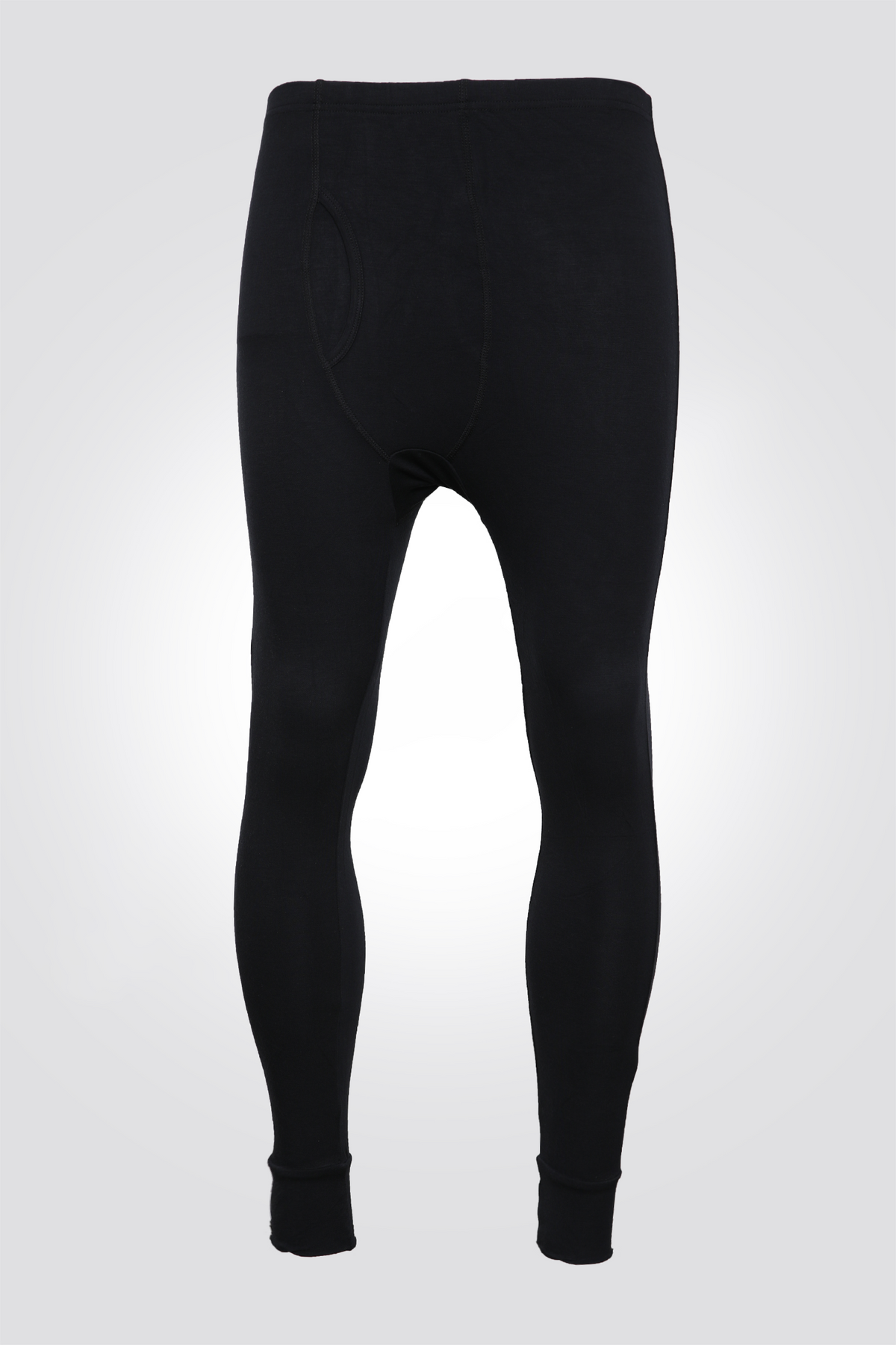 מכנס גברים תרמי בצבע שחור