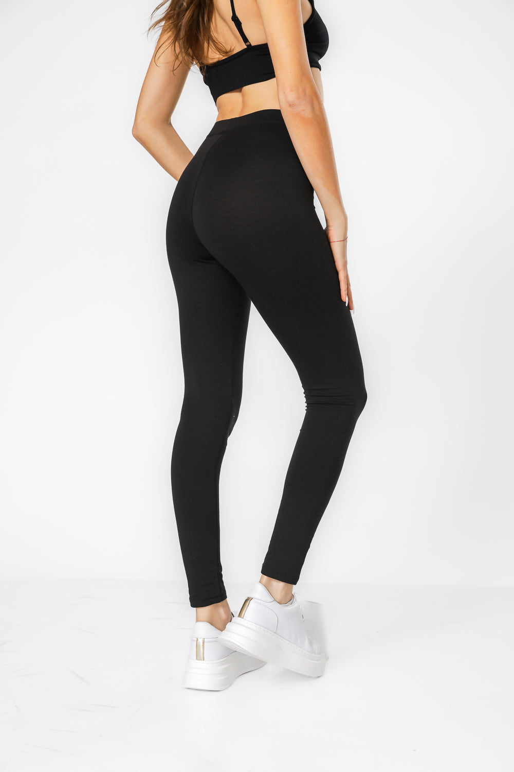 טייץ תרמי חם במיוחד שחור לנשים