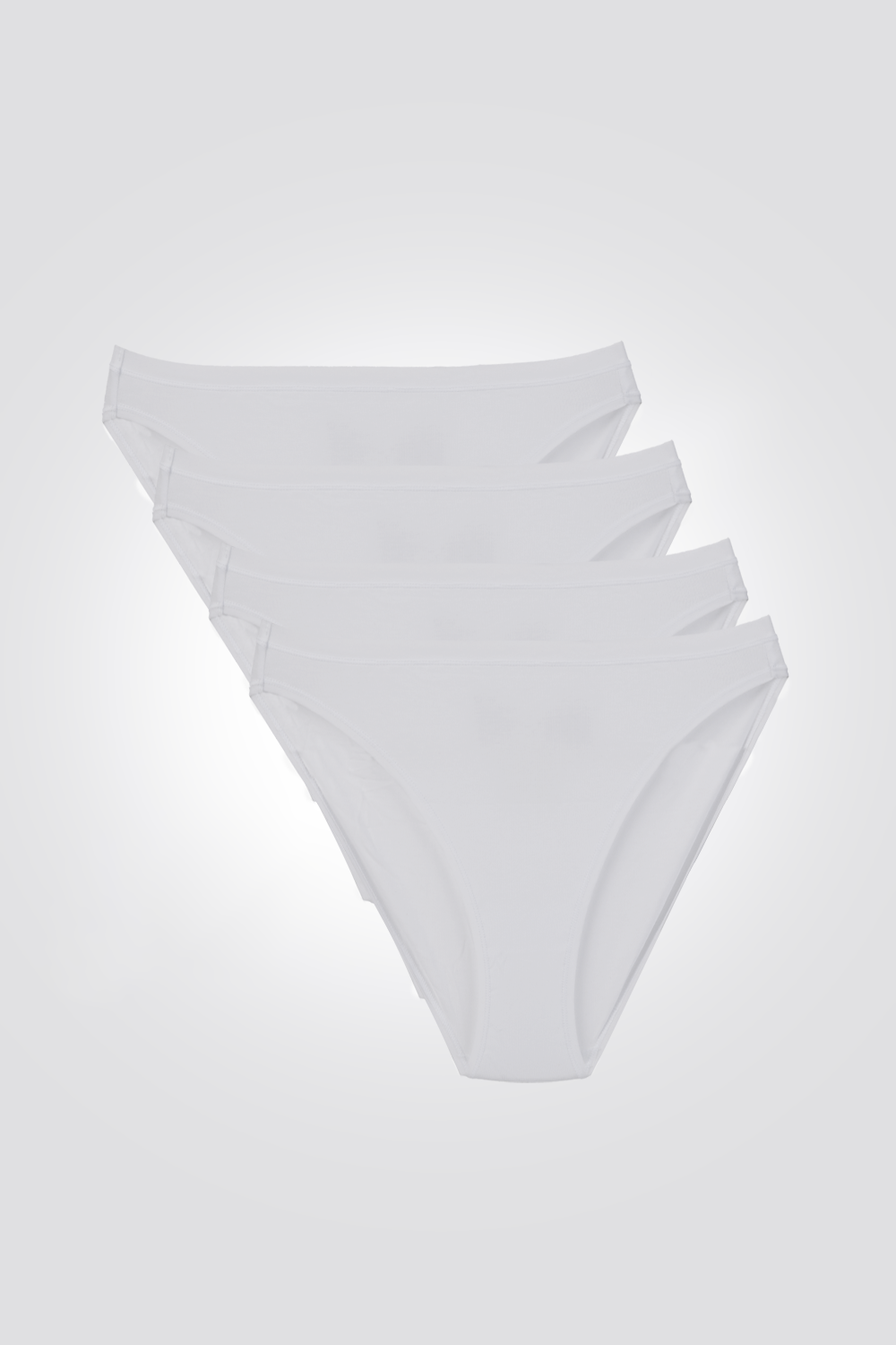 מארז רבעיית תחתוני היי לג לבן