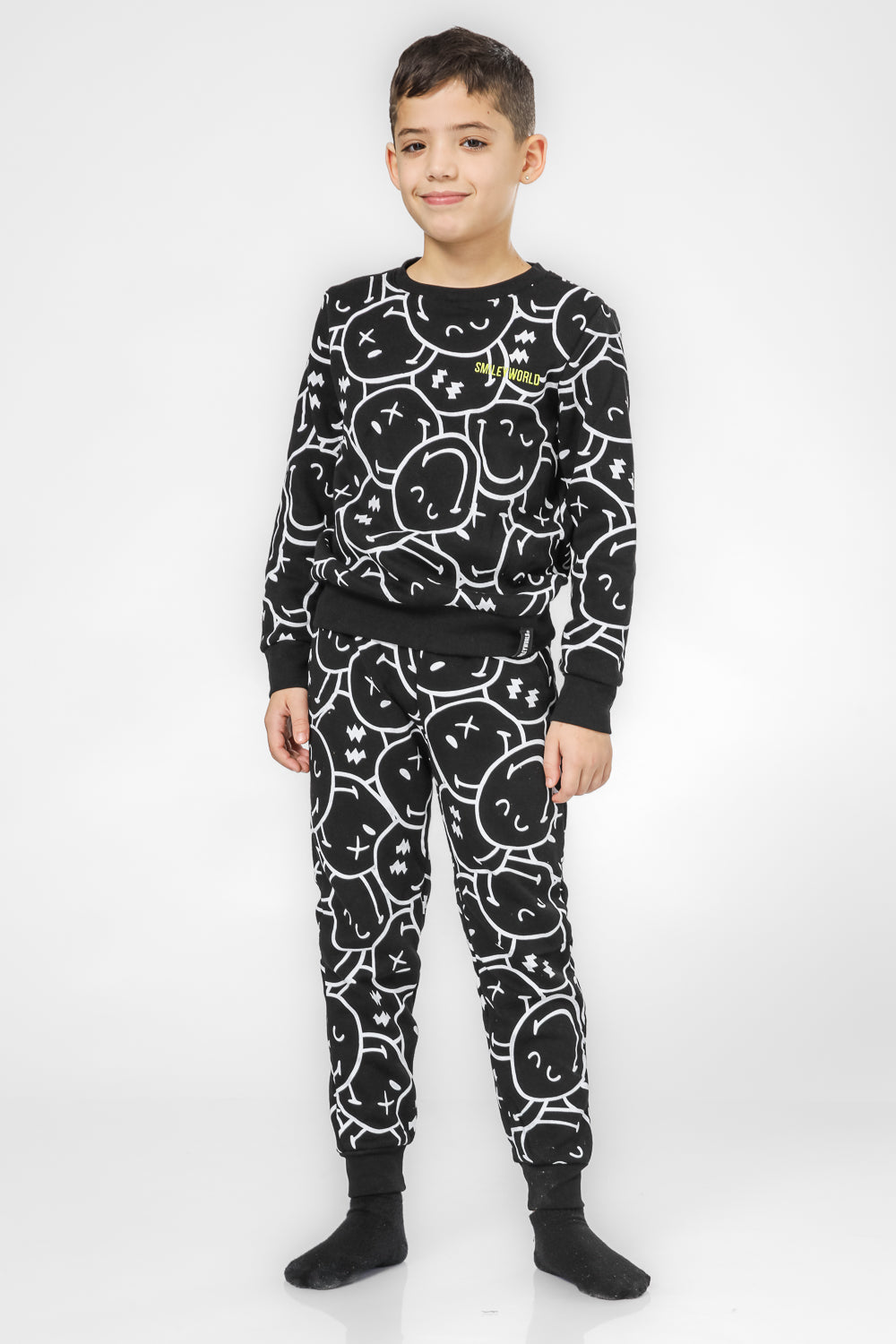 סט פיג’מה מבד פוטר יוניסקס ®SMILEYWORLD