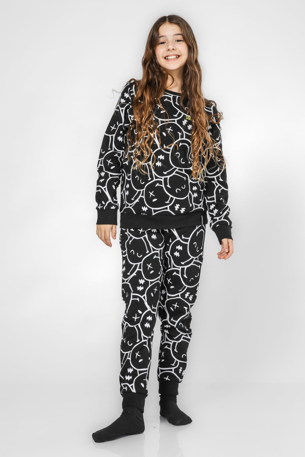 סט פיג’מה מבד פוטר יוניסקס ®SMILEYWORLD