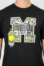 חולצת פיג'מה שחורה לגבר