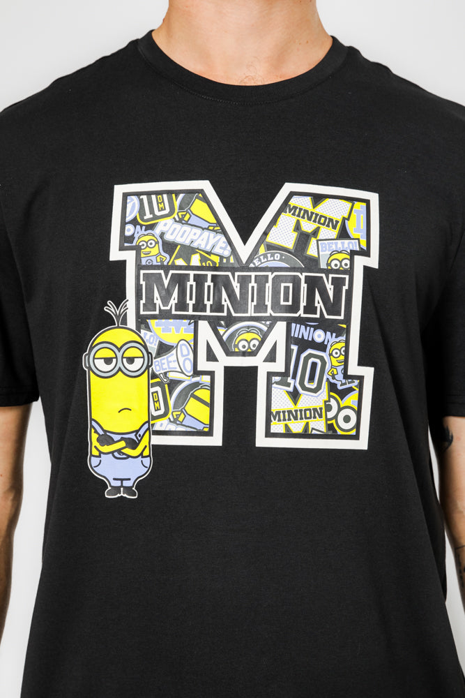 חולצת פיג'מה שחורה לגבר