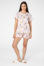 סט פיג'מה קצרה סנופי 