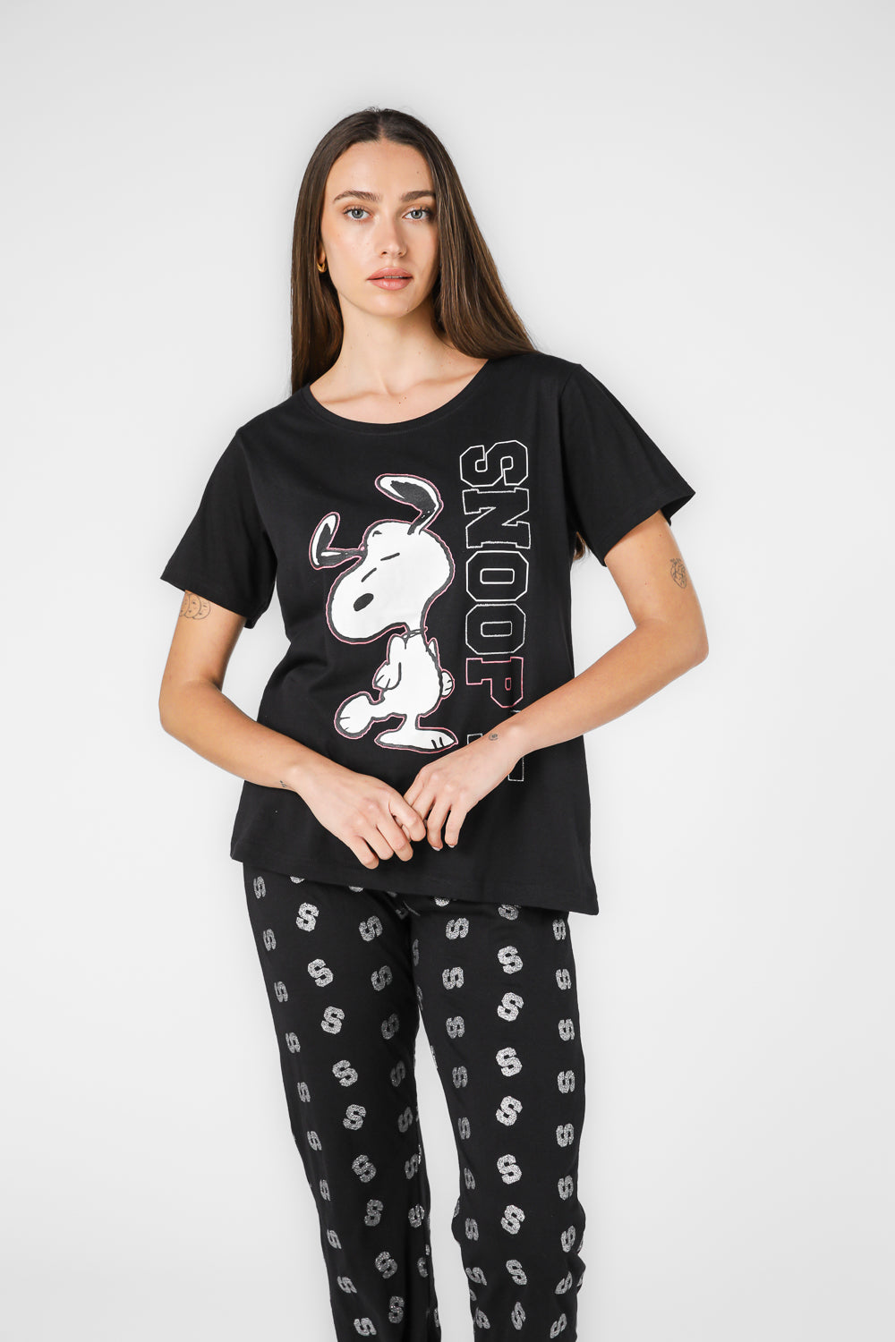 סט פיג'מת מעבר סנופי 