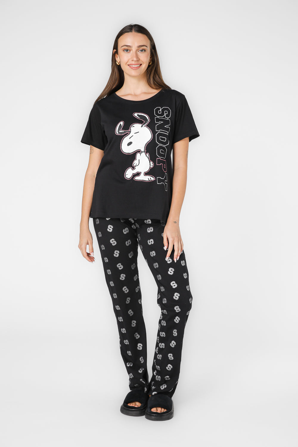 סט פיג'מת מעבר סנופי 