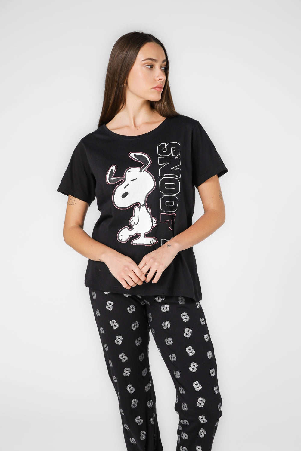 סט פיג'מת מעבר סנופי 