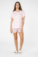 סט פיג'מה קצרה