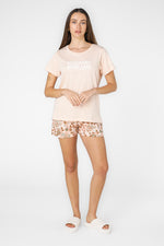 סט פיג'מה קצרה