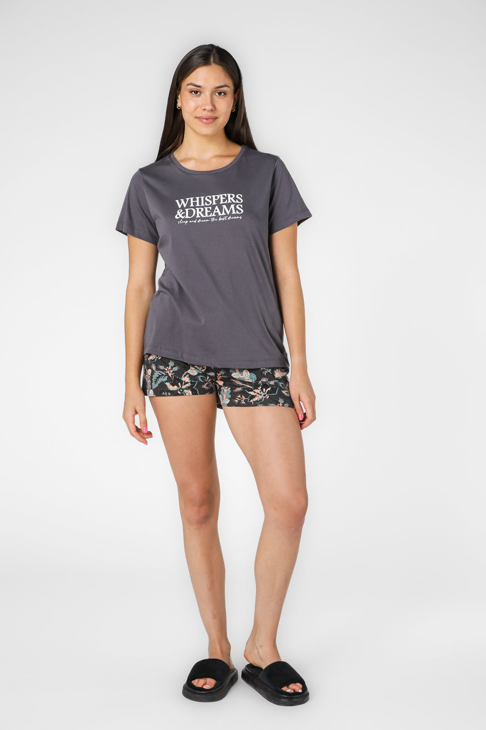 סט פיג'מה קצרה