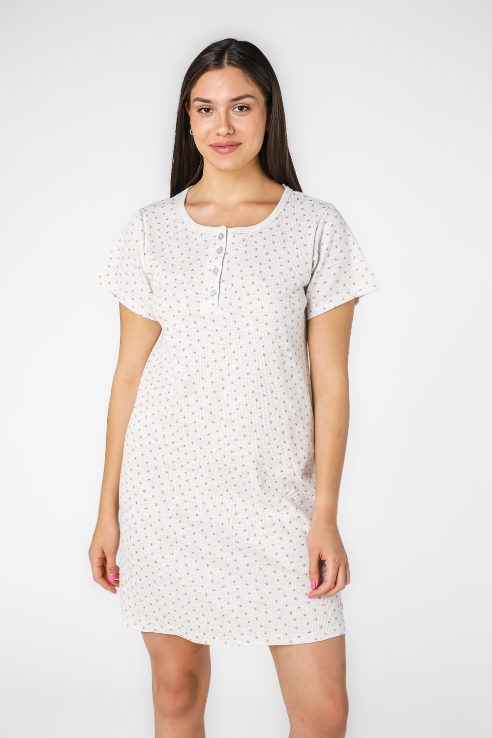 כותונת לילה פרחונית