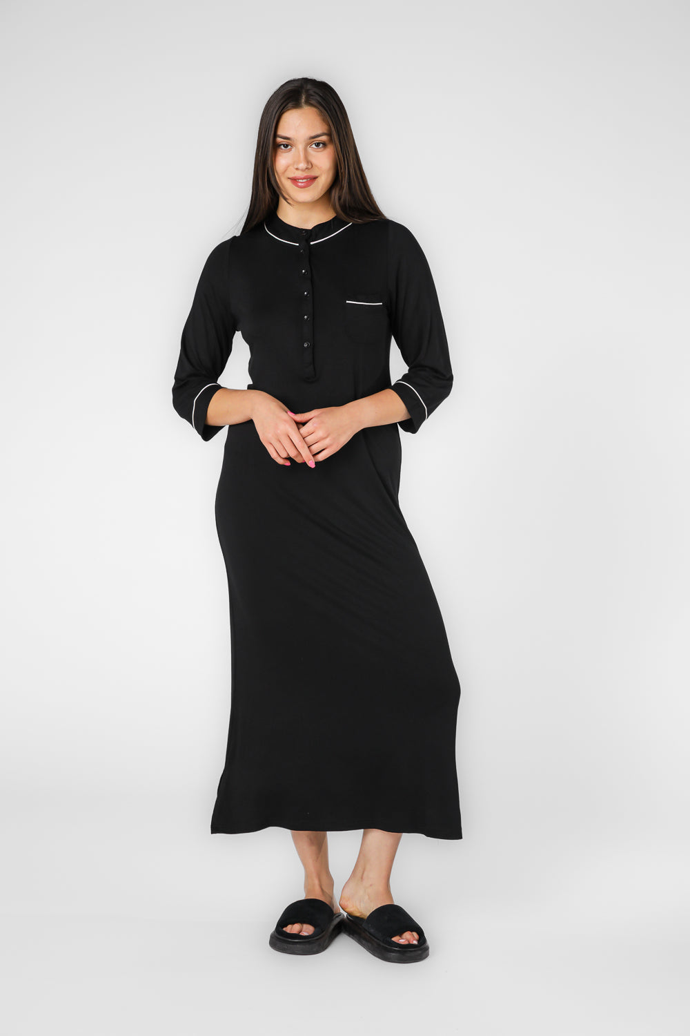 כותונת לילה בגזרת 3/4