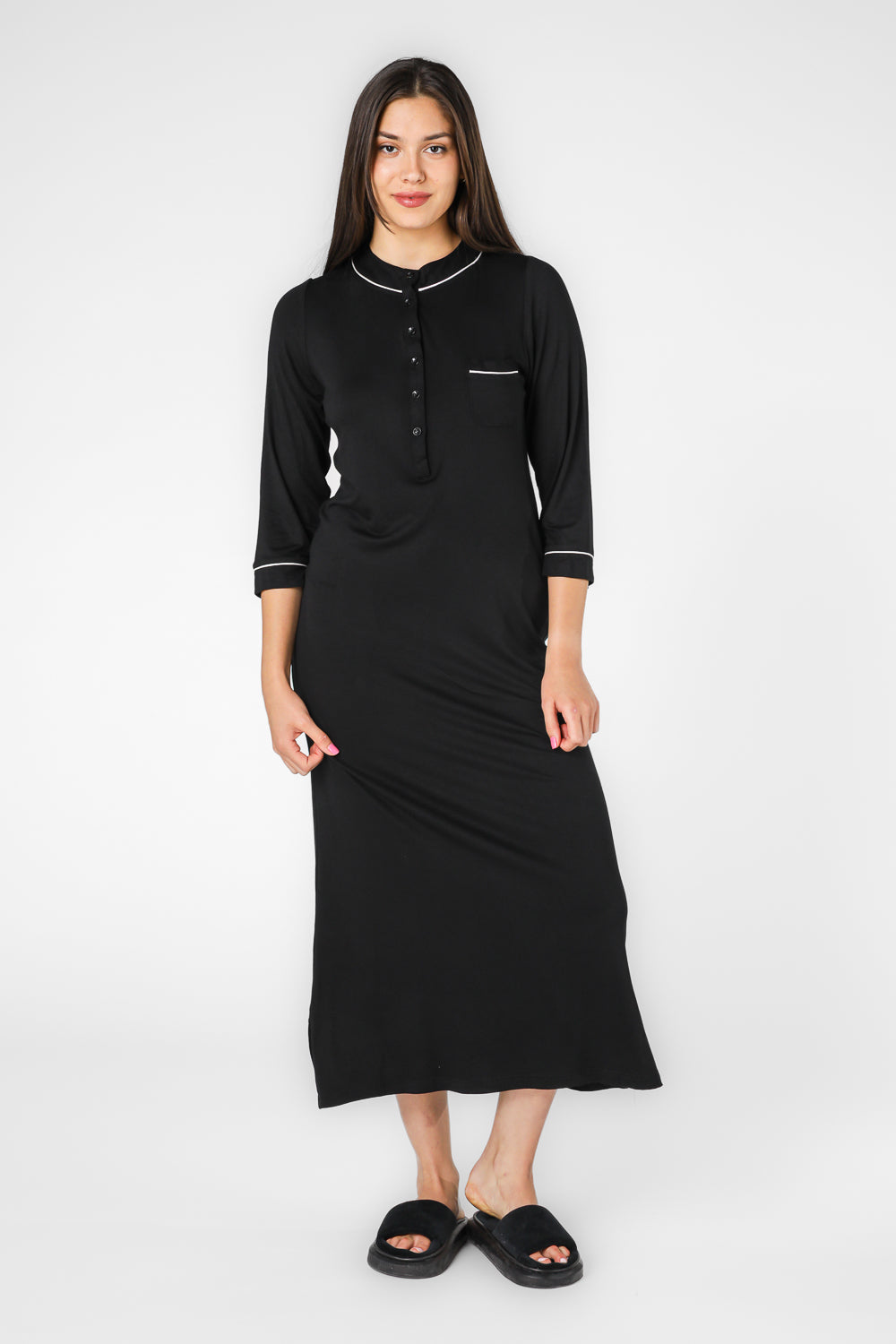 כותונת לילה בגזרת 3/4