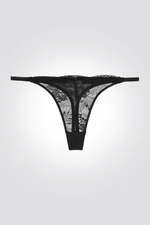 תחתון חוטיני לנשים בצבע שחור - MASHBIR//365