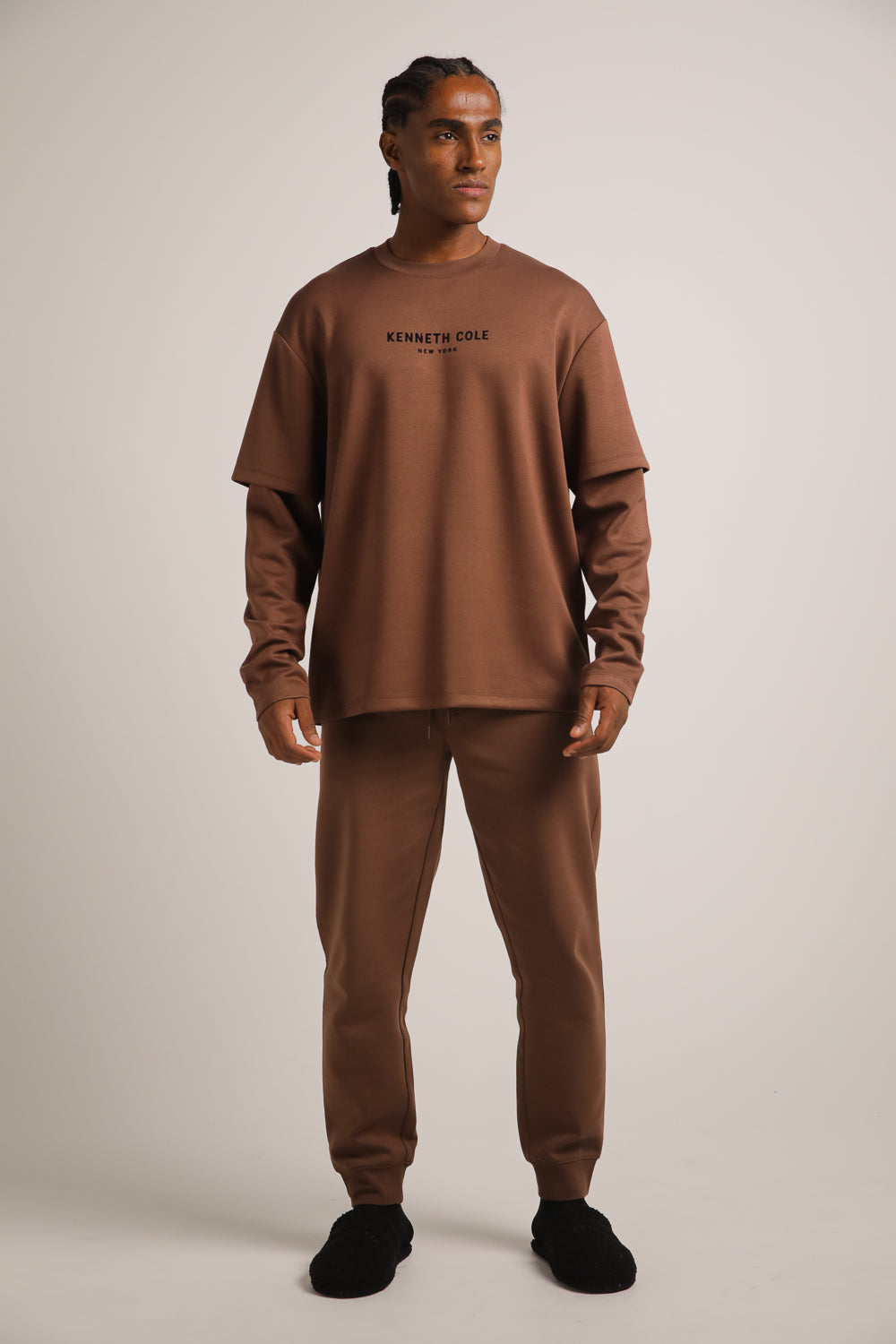 טישירט ארוכה עם שרוולים כפולים | קנת קול