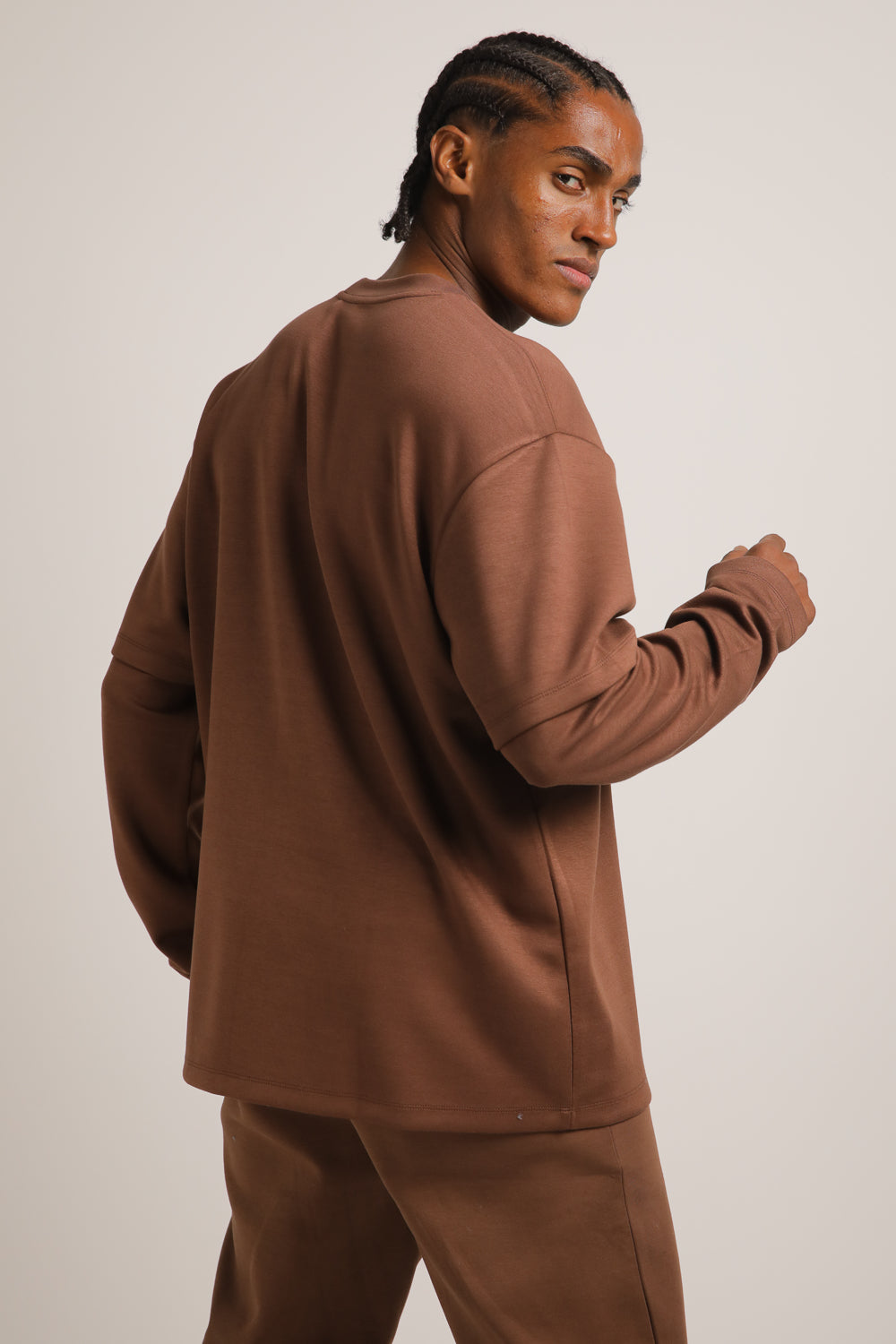 טישירט ארוכה עם שרוולים כפולים | קנת קול