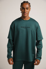 טישירט ארוכה עם שרוולים כפולים | קנת קול