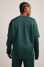 טישירט ארוכה עם שרוולים כפולים | קנת קול