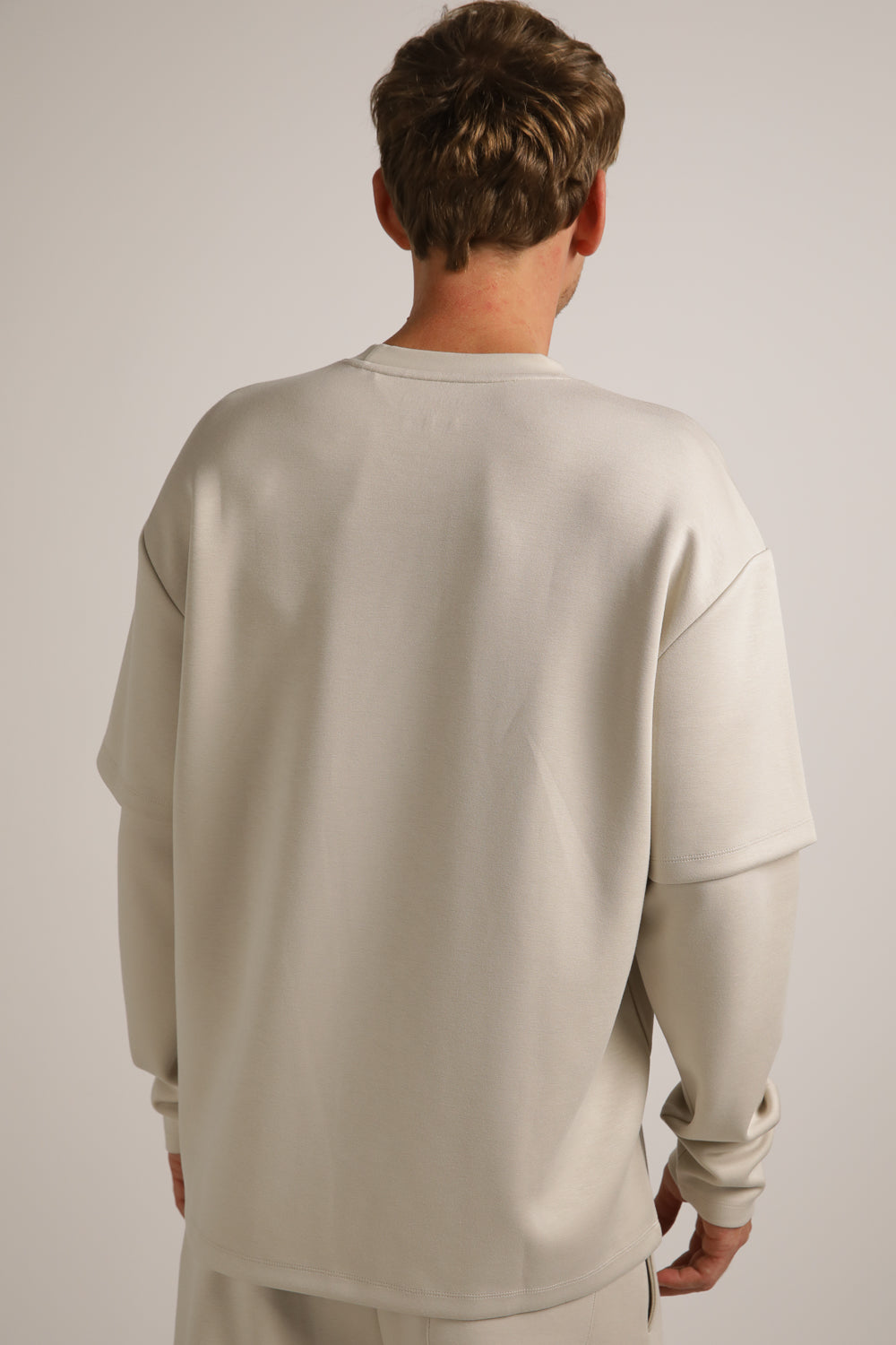 טישירט ארוכה עם שרוולים כפולים | קנת קול