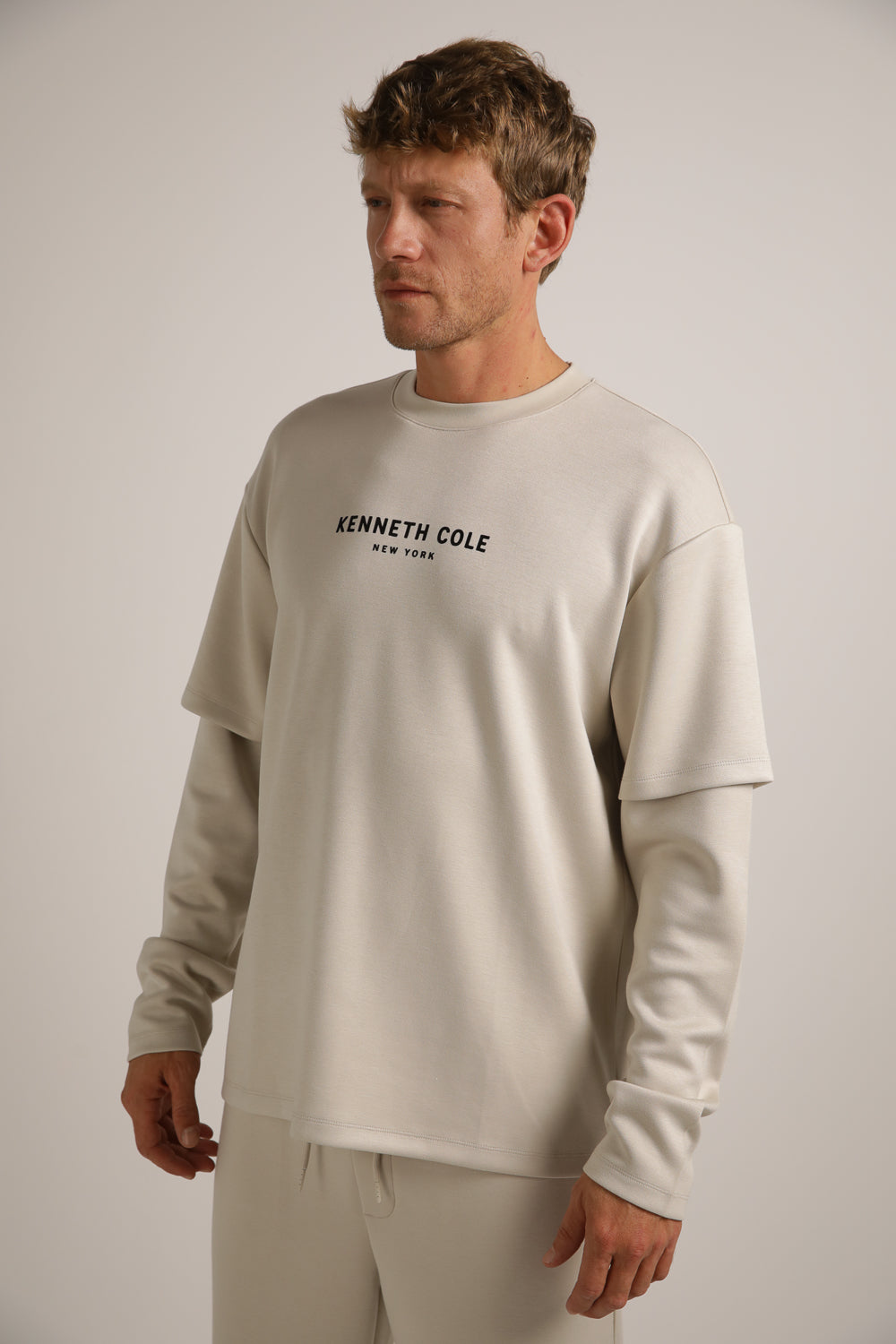 טישירט ארוכה עם שרוולים כפולים | קנת קול