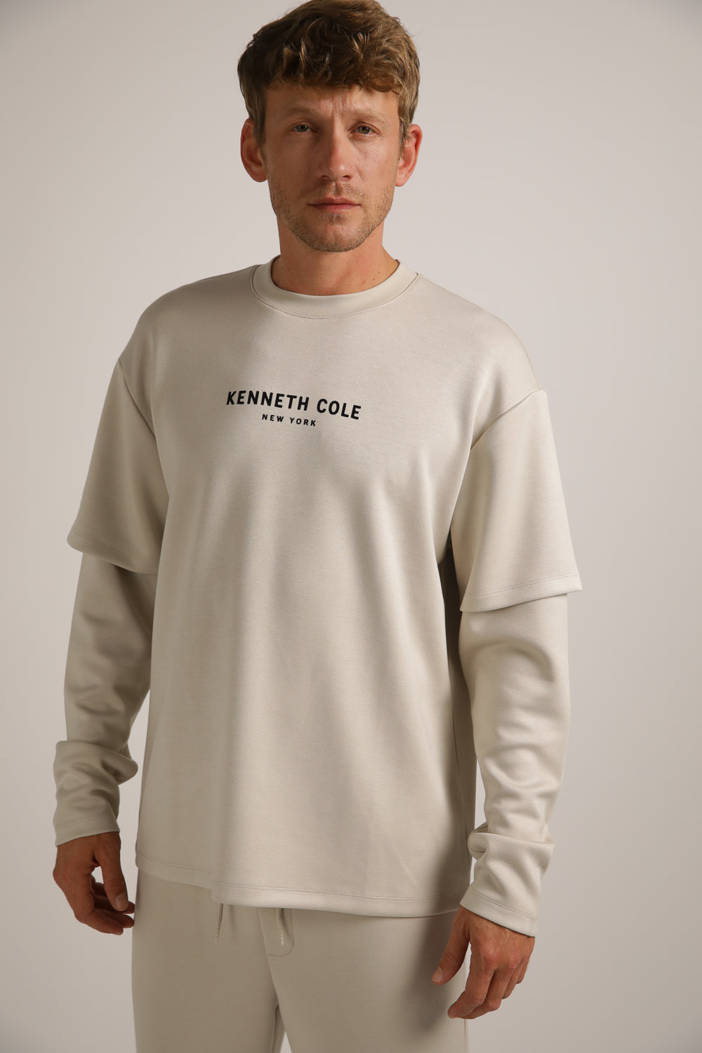 טישירט ארוכה עם שרוולים כפולים | קנת קול