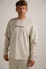 טישירט ארוכה עם שרוולים כפולים | קנת קול