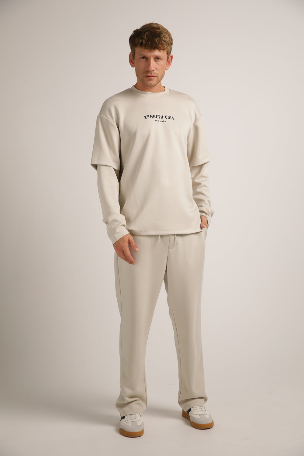 טישירט ארוכה עם שרוולים כפולים | קנת קול