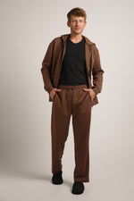 מכנסי טרנינג בגזרה ישרה | קנת קול