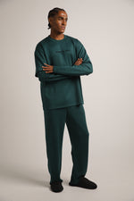 מכנסי טרנינג בגזרה ישרה | קנת קול