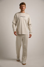 מכנסי טרנינג בגזרה ישרה | קנת קול