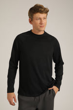 טישירט רגלן ארוכה עם לוגו בגב | קנת קול